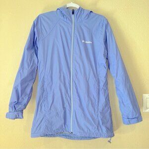 COLUMBIA Activewear Blue Switchback Hooded Jacket Size Medium WL0126